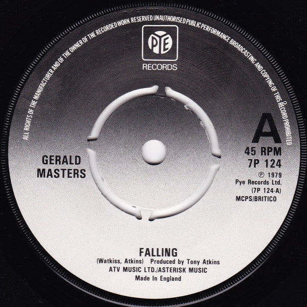 Gerald Masters : Falling (7")