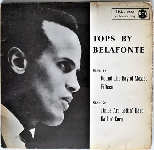 Harry Belafonte : Tops By Belafonte (7", EP, Comp)