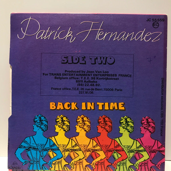 Patrick Hernandez : I Give You Rendez-Vous (7", Single)