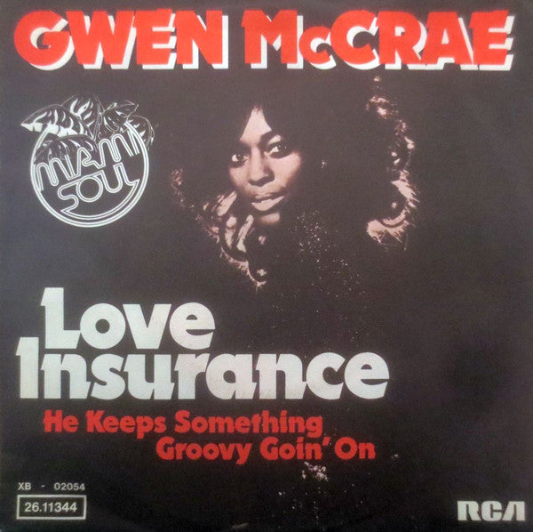 Gwen McCrae : Love Insurance (7", Single)