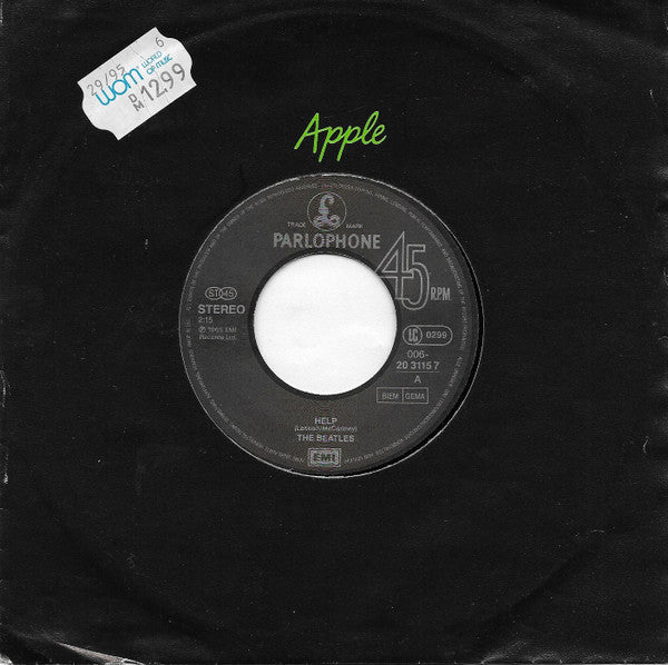 The Beatles : Help / I'm Down (7", Single, RE)