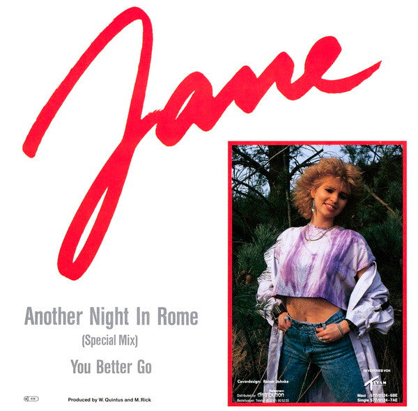 Jane (15) : Another Night In Rome (12", Maxi)