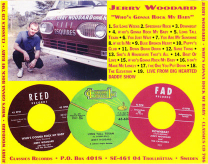 Jerry Woodard : Who's Gonna Rock My Baby? (CD, Comp)