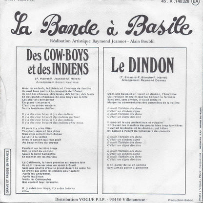 La Bande A Basile : Le Dindon / Des Cow-Boys Et Des Indiens (7", Single)