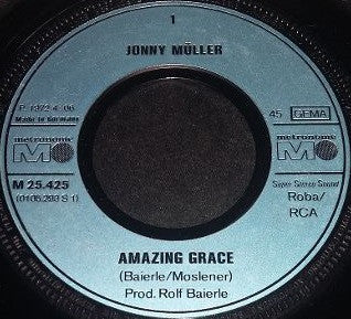 Jonny Müller : Amazing Grace (7", Single)