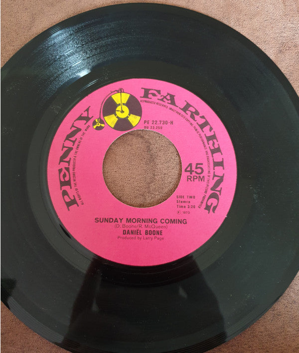 Daniel Boone : Sunshine Lover (7", Single)