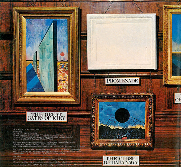 Emerson, Lake & Palmer : Pictures At An Exhibition (LP, Album, Gat)