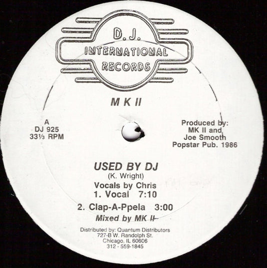 MK II : Used By DJ (12")