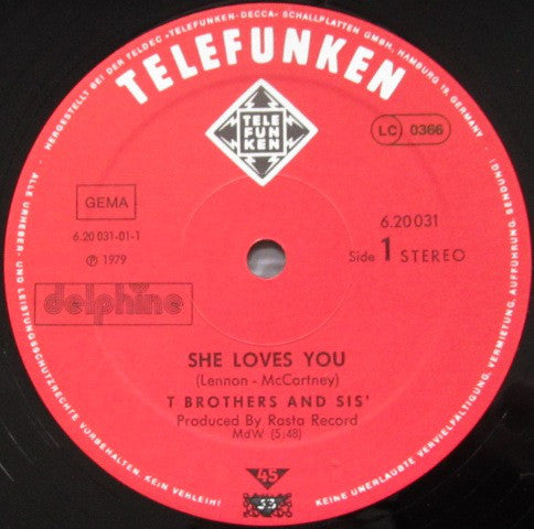 T Brothers And Sis : She Loves You (12")