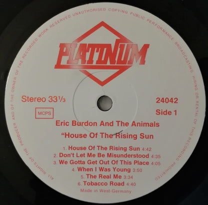 Eric Burdon & The Animals : House Of The Rising Sun (LP, Comp)