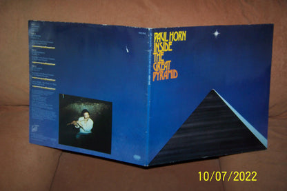 Paul Horn : Inside The Great Pyramid (2xLP, Album, RM)