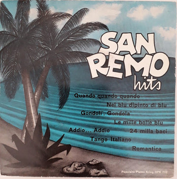 Various : San Remo Hits (7")