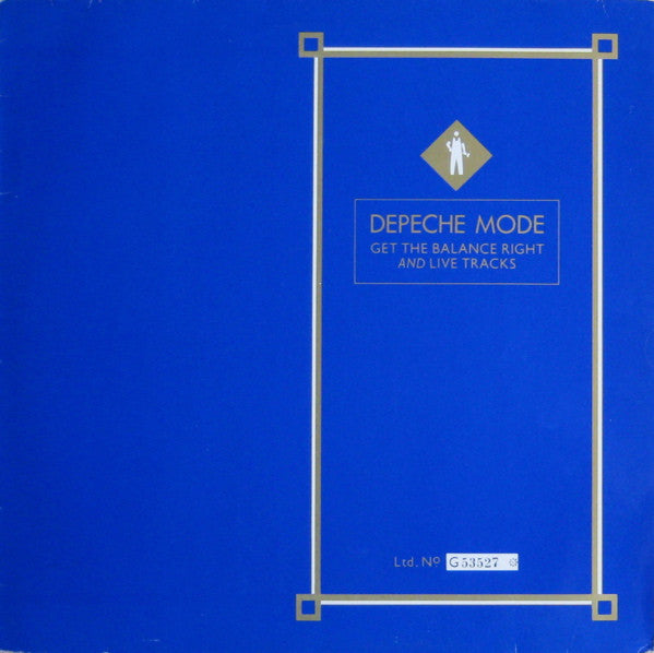 Depeche Mode : Get The Balance Right And Live Tracks (12", Ltd, Num, RE)