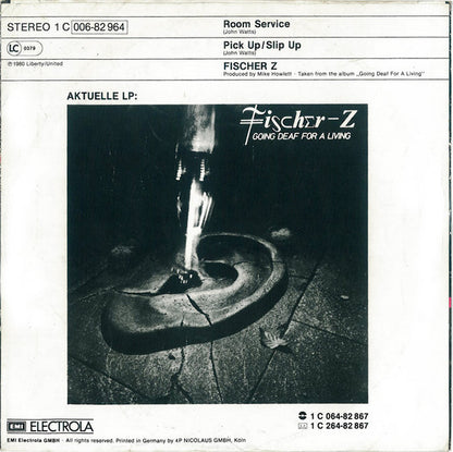 Fischer-Z : Room Service (7", Single)