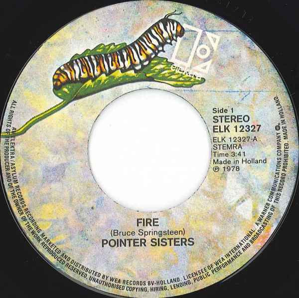 Pointer Sisters : Fire (7", Single)