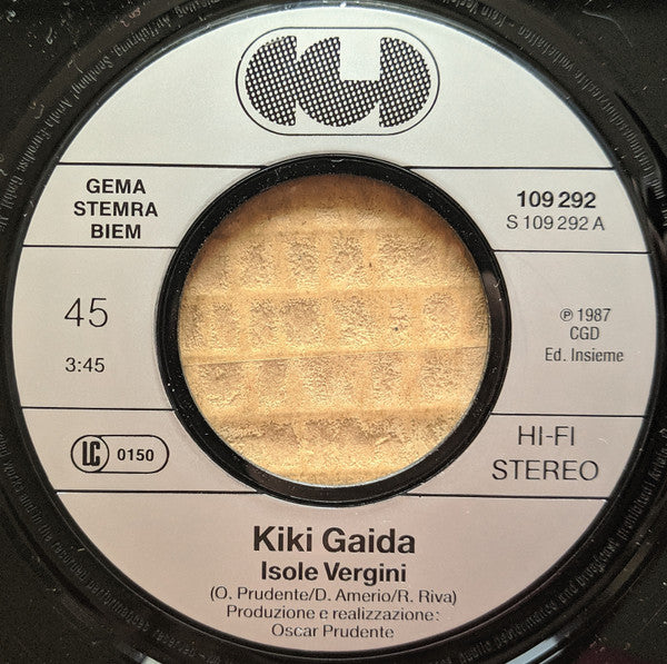 Kiki Gaida : Isole Vergini (7", Single)