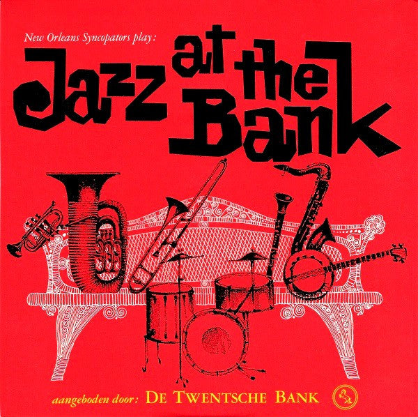 The New Orleans Syncopators : Jazz At The Bank (7", EP)