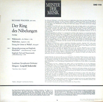 Richard Wagner ; The London Symphony Orchestra, Leopold Stokowski : Der Ring Des Nibelungen (LP)