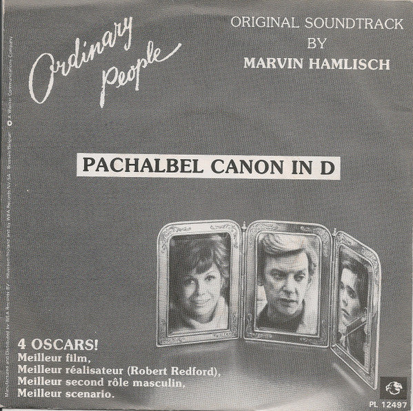 Marvin Hamlisch : Theme From "Ordinary People" (7")