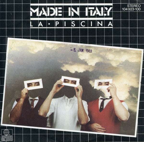 Made In Italy (3) : La Piscina / Io E Te (7", Single)