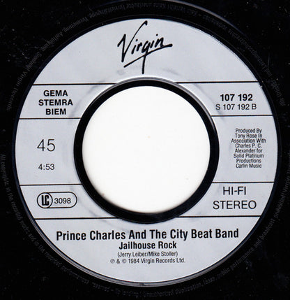 Prince Charles And The City Beat Band : I Need You / Jailhouse Rock (7", Single, Promo)