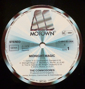 Commodores : Midnight Magic (LP, Album)