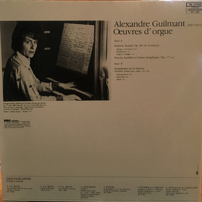 Alexandre Guilmant, Odile Pierre : Oeuvres d'orgue, vol 2 (LP)