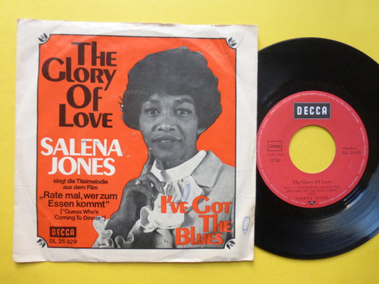 Salena Jones : The Glory Of Love (7", Single)