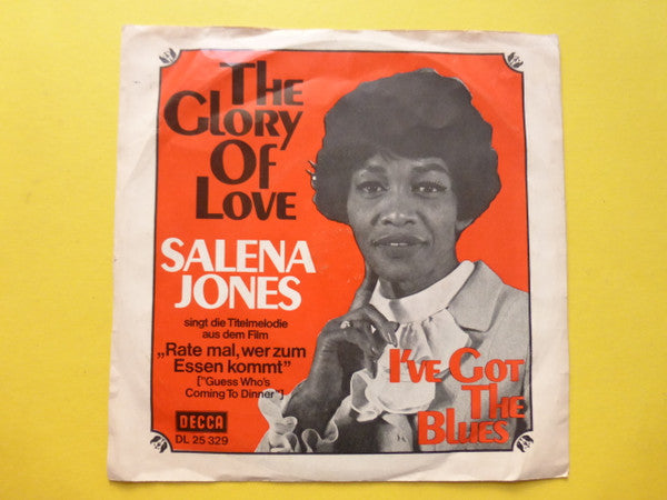 Salena Jones : The Glory Of Love (7", Single)