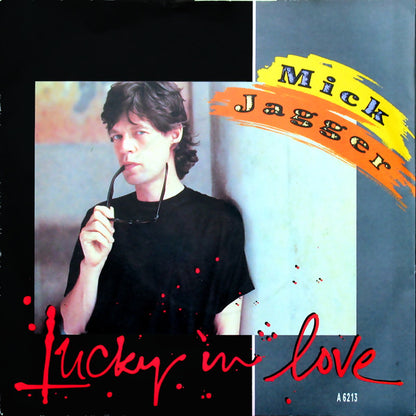 Mick Jagger : Lucky In Love (7", Single)