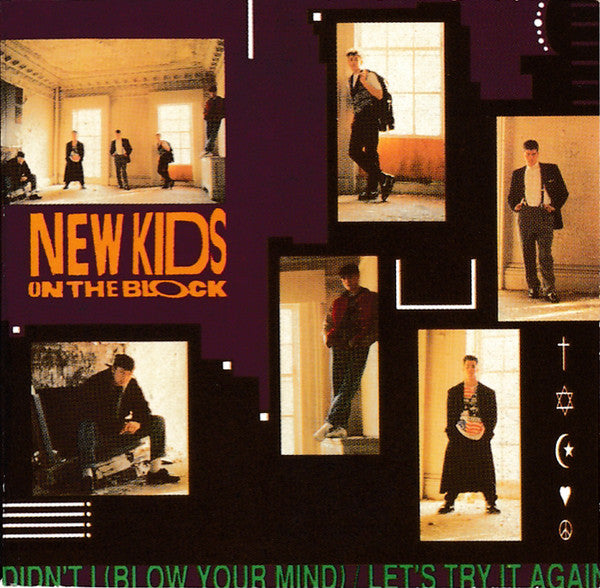 New Kids On The Block : Didn't I (Blow Your Mind) / Let's Try It Again (CD, Mini, Maxi)