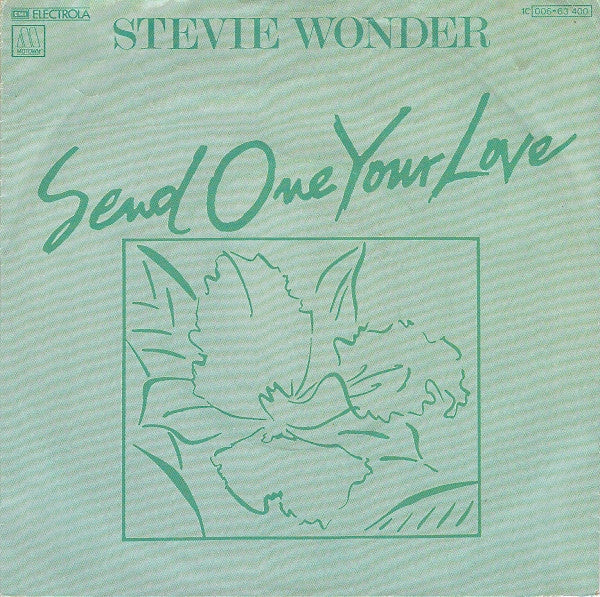 Stevie Wonder : Send One Your Love (7", Single)