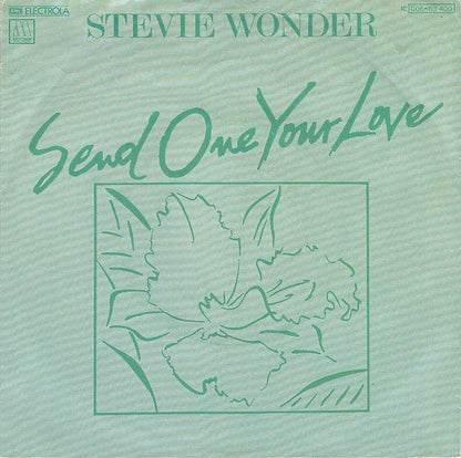 Stevie Wonder : Send One Your Love (7", Single)