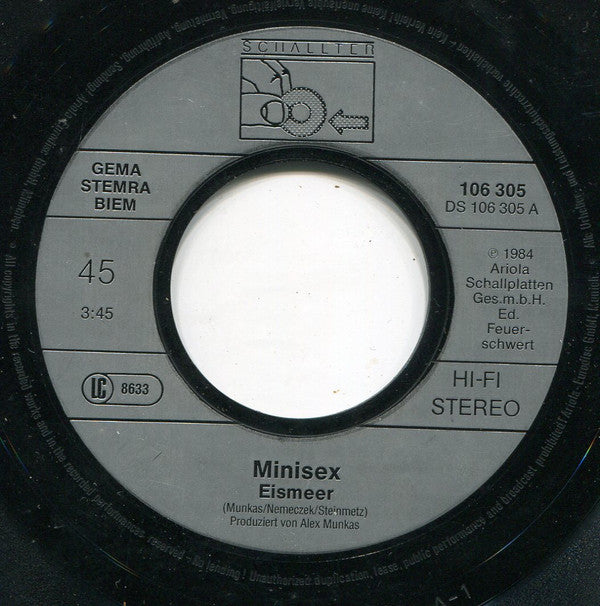 Minisex : Eismeer (7", Single)