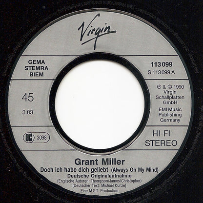 Grant Miller : Doch Ich Habe Dich Geliebt (7", Single)