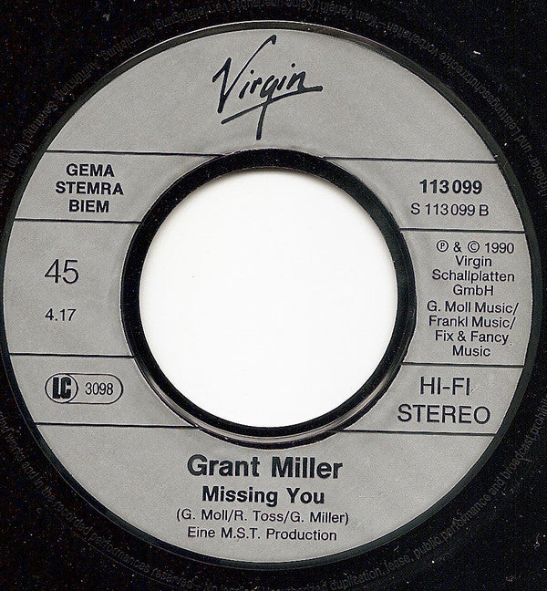 Grant Miller : Doch Ich Habe Dich Geliebt (7", Single)