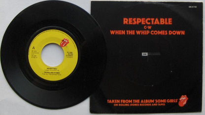 The Rolling Stones : Respectable (7", Single)