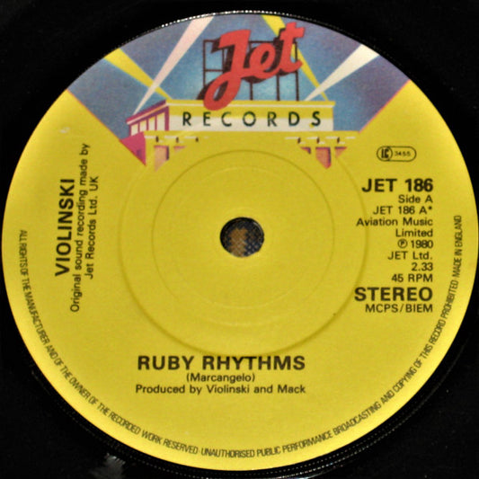 Violinski : Ruby Rhythms (7")