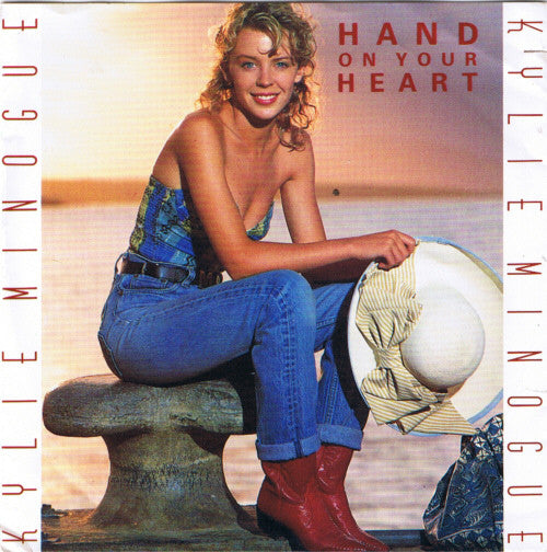 Kylie Minogue : Hand On Your Heart (7", Single)