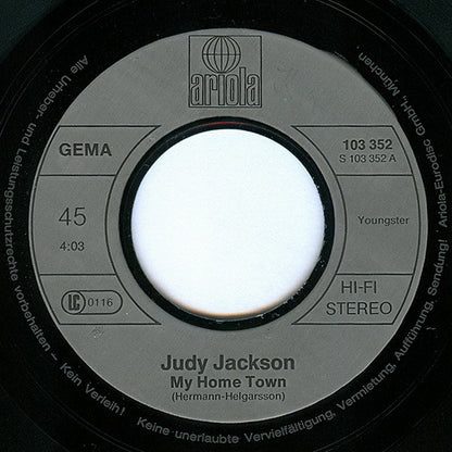 Judy Jackson : My Home Town (7", Single)