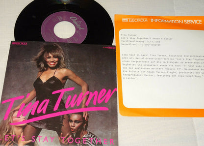 Tina Turner : Let's Stay Together (7", Single)