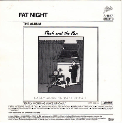 Flash & The Pan : Midnight Man (7", Single)