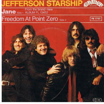 Jefferson Starship : Jane (7", Single)