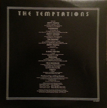 The Temptations : A Song For You (LP, Album, Fli)