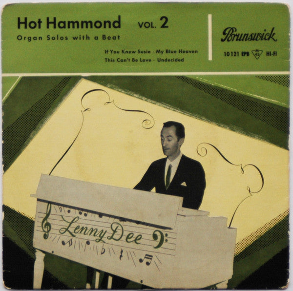 Lenny Dee (2) : Hot Hammond Vol. 2 (7", EP)