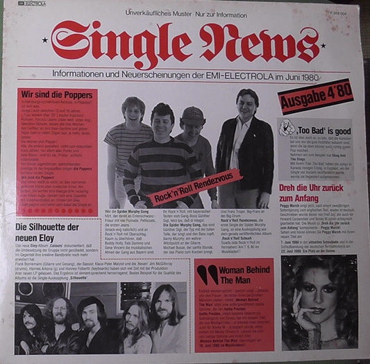 Various : Single News 4'80 (LP, Comp, Promo)