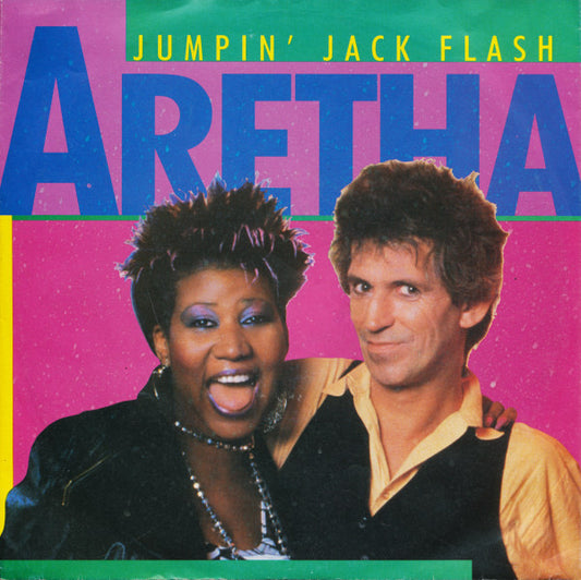 Aretha Franklin : Jumpin' Jack Flash (7")