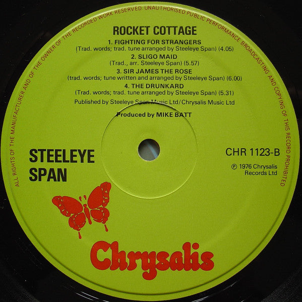 Steeleye Span : Rocket Cottage (LP, Album)