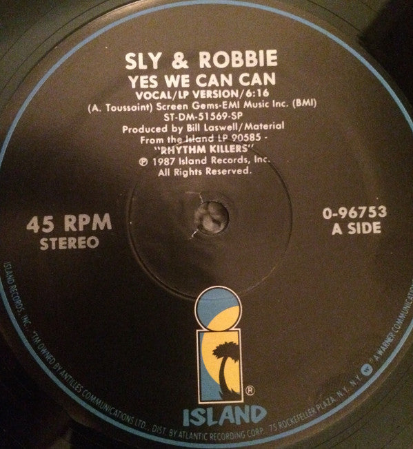 Sly & Robbie : Yes We Can Can (12")