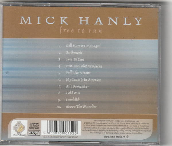 Mick Hanly : Free To Run (CD, Album)